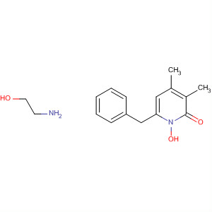 2(1H)-Pyridinone, 1-hydroxy-3,4-dimethyl-6-(phenylmethyl)-, compd.with 2-aminoethanol (1:1)