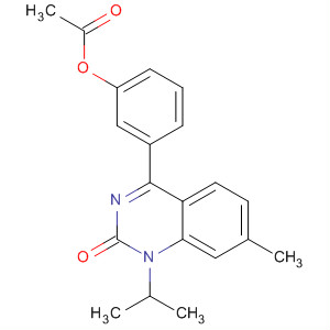 2(1H)-Quinazolinone, 4-[3-(acetyloxy)phenyl]-7-methyl-1-(1-methylethyl)-
