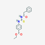 ETHYL 4-[(2-PHENYLACETYL)THIOCARBAMOYLAMINO]BENZOATE