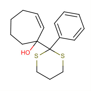 2-Cyclohepten-1-ol, 1-(2-phenyl-1,3-dithian-2-yl)-