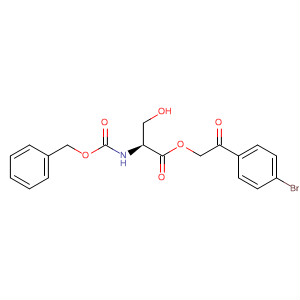 L-Serine, N-[(phenylmethoxy)carbonyl]-, 2-(4-bromophenyl)-2-oxoethylester