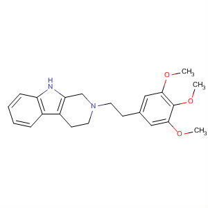 1H-Pyrido[3,4-b]indole,2,3,4,9-tetrahydro-2-[2-(3,4,5-trimethoxyphenyl)ethyl]-