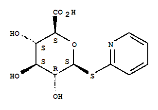 pyridin-2-yl 1-thio-beta-D-glucopyranosiduronic acid