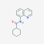 CYCLOHEXANECARBOXAMIDE,N-8-QUINOLINYL-