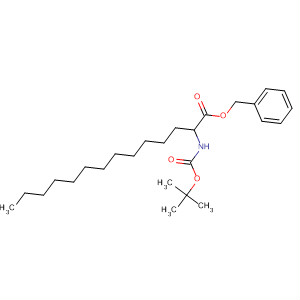 Tetradecanoic acid, 2-[[(1,1-dimethylethoxy)carbonyl]amino]-,phenylmethyl ester