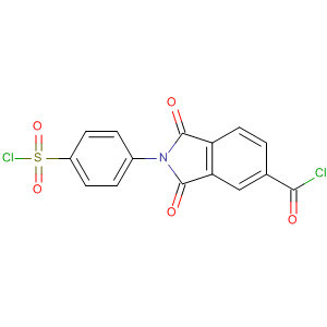 1H-Isoindole-5-carbonyl chloride,2-[4-(chlorosulfonyl)phenyl]-2,3-dihydro-1,3-dioxo-