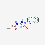 ETHYL (5-OXO-1-QUINOLIN-2-YL-2,5-DIHYDRO-1H-1,2,4-TRIAZOL-3-YL)CARBAMATE