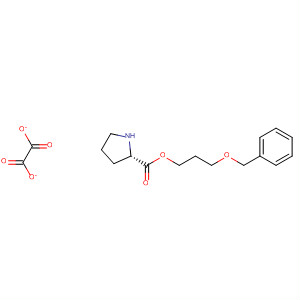 L-Proline, 3-(phenylmethoxy)propyl ester, ethanedioate (1:1)