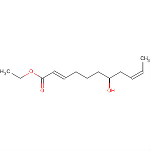 2,9-Undecadienoic acid, 7-hydroxy-, ethyl ester, (2E,7S,9Z)-