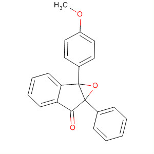 6H-Indeno[1,2-b]oxiren-6-one,1a,6a-dihydro-1a-(4-methoxyphenyl)-6a-phenyl-