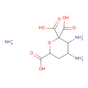 2H-Pyran-2,2,6-tricarboxylic acid, tetrahydro-, triammonium salt