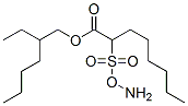 2-(Ammoniooxysulfonyl)octanoic acid 2-ethylhexyl ester