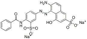 disodium 6-amino-5-[[4-(benzoylamino)-3-sulphonatophenyl]azo]-4-hydroxynaphthalene-2-sulphonate