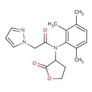 1H-Pyrazole-1-acetamide,N-(tetrahydro-2-oxo-3-furanyl)-N-(2,3,6-trimethylphenyl)-