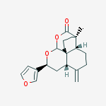 (3S,9bS)-3,3aβ,4,5,6,6aβ,7,8-Octahydro-8β-(3-furyl)-3-methyl-6-methylene-9aαH-3,9b-propano-2H-pyrano[4,3,2-ij][2]benzopyran-2-one