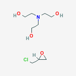 ETHANOL,2,2',2'-NITRILOTRIS-,COMPD. WITH (CHLOROMETHYL)OXIRANE (1:1)