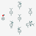 Phenol, polymer with 3-methylene-6-(1-methylethyl)cyclohexene, 1-methyl-4-(1-methylethenyl)cyclohexene, 1-methyl-4-(1-methylethyl)-1,3-cyclohexadiene, 1-methyl-4-(1-methylethyl)-1,4-cyclohexadiene, 2-methyl-5-(1-methylethyl)-1,3-cyclohexadiene, 1-methyl-4