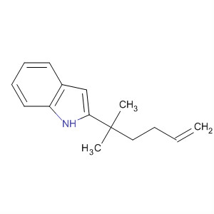 1H-Indole, 2-(1,1-dimethyl-4-pentenyl)-