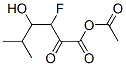 acetyl 3-fluoro-4-hydroxy-5-methyl-2-oxo-hexanoate