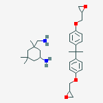 Cyclohexanemethanamine, 5-amino-1,3,3-trimethyl-, reaction products with bisphenol A diglycidyl ether homopolymer
