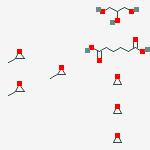 Hexanedioic acid, polymer with methyloxirane polymer with oxirane ether with 1,2,3-propanetriol