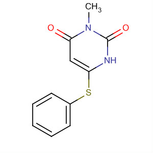 2,4(1H,3H)-Pyrimidinedione, 3-methyl-6-(phenylthio)-