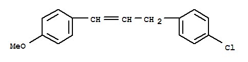 1-chloro-4-[3-(4-methoxyphenyl)prop-2-en-1-yl]benzene