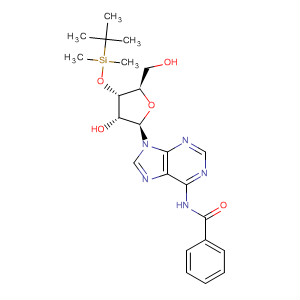 Adenosine, N-benzoyl-3'-O-[(1,1-dimethylethyl)dimethylsilyl]-