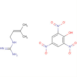 Guanidine, (3-methyl-2-butenyl)-, compd. with 2,4,6-trinitrophenol (1:1)