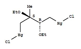 dichloro-mu-(2,3-diethoxy-2-methylbutane-1,4-diyl-kappaC~1~:kappaC~4~)dimercury