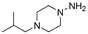 4-(2-METHYLPROPYL)PIPERAZIN-1-AMINE