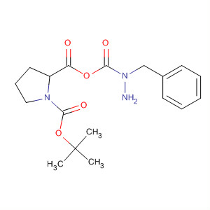 1,2-Pyrrolidinedicarboxylic acid, 1-(1,1-dimethylethyl) ester,2-[2-(phenylmethyl)hydrazide], (2S)-