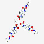 CARBAMIC ACID (METHYL-3-(((((1-METHYLPROPYLIDENE)AMINO)OXY)CARBONYL)AMINO)PHENYL)-,2-ETHYL-2-(((((METHYL-3-(((((1-METHYLPROPYLIDENE)AMINO)OXY)CARBONYL)AMINO)PHENYL)AMINO)CARBONYL)OXY)METHYL)-1,3-PROPANEDIYL ESTER