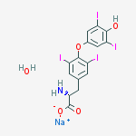 Sodium;(2r)-2-amino-3-[4-(4-hydroxy-3,5-diiodophenoxy)-3,5-diiodophenyl]propanoate;hydrate