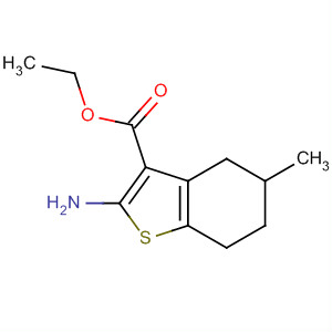 Benzo[b]thiophene-3-carboxylic acid,2-amino-4,5,6,7-tetrahydro-5-methyl-, ethyl ester