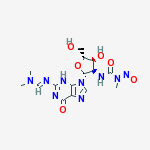 2'-deoxy-N-[(dimethylamino)methylidene]-2'-{[methyl(nitroso)carbamoyl]amino}guanosine
