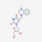 1-[4-hydroxy-5-(hydroxymethyl)oxolan-2-yl]-5-[(4-methyl-2,3-dihydroquinoxalin-1-yl)methyl]pyrimidine-2,4-dione