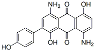 4,8-diamino-1,5-dihydroxy-2-(4-hydroxyphenyl)anthraquinone