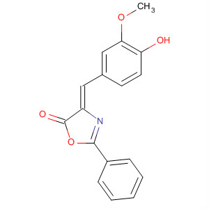 5(4H)-Oxazolone, 4-[(4-hydroxy-3-methoxyphenyl)methylene]-2-phenyl-,(Z)-