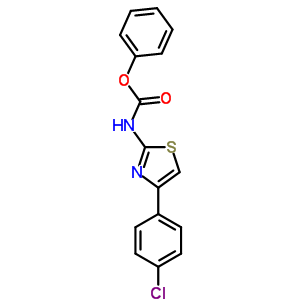 phenyl [4-(4-chlorophenyl)-1,3-thiazol-2-yl]carbamate