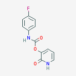 (2-oxo-1h-pyridin-3-yl) N-(4-fluorophenyl)carbamate