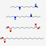 N'-butylhexane-1,6-diamine;n,n'-dibutylhexane-1,6-diamine;dodecanedioic Acid;octadecanoic Acid