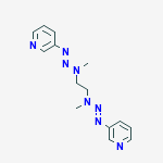 3,3'-{ethane-1,2-diylbis[(1E)-3-methyltriaz-1-ene-3,1-diyl]}dipyridine
