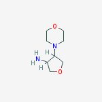 trans-4-(4-morpholinyl)tetrahydro-3-furanamine(SALTDATA: 2HCl)