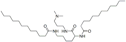 N,N-[1-[[[3-(dimethylamino)propyl]amino]carbonyl]pentane-1,5-diyl]bis(dodecanamide)