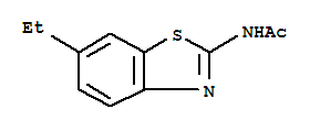 Acetamide,N-(6-ethyl-2-benzothiazolyl)-
