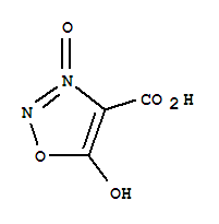 1,2,3-Oxadiazole-4-carboxylicacid, 5-hydroxy-, 3-oxide
