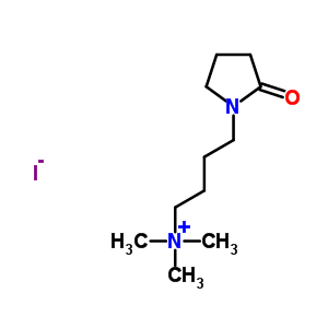 N,N,N-trimethyl-4-(2-oxopyrrolidin-1-yl)butan-1-aminium iodide