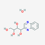 1-quinoxalin-2-ylbutane-1,2,3,4-tetrol hydrate