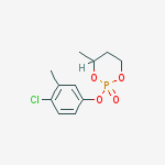 1-[(4-Chloro-m-tolyl)oxy]-3-methyl-2,6-dioxaphosphorinane 1-oxide